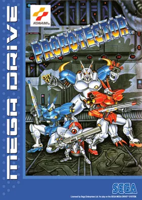 Contra - Hard Corps (USA, Korea) box cover front